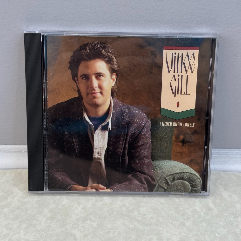 Vince Gill: I Never Knew Lonely (CD Album 1992 RCA)‎ Country Music 9 Tracks